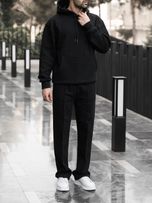 ست هودی جاگر مشکی ساده sp100