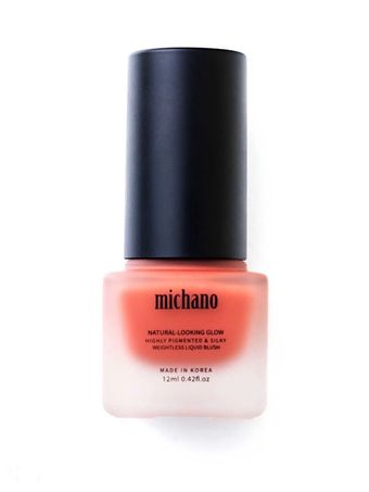 رژگونه مایع میچانو مدل glistening peach