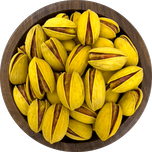 پسته اکبری برشته زعفرانی