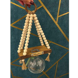 گلدان دیواری استند چوبی سلِنا