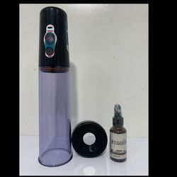 بادکش وکیوم شارژی + روغن حجم دهنده بیگر 60 میل