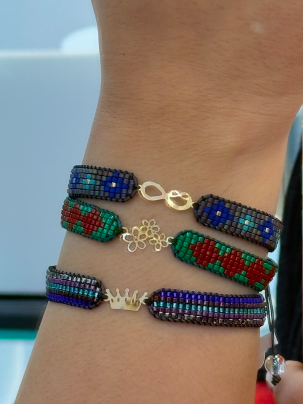 دستبند میوکی طرح تاج