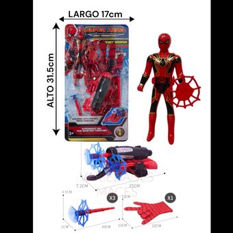 دستکش تیرپرتابی مرد عنکبوتی