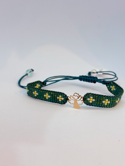 دستبند میوکی طرح فرشته ی دو بال