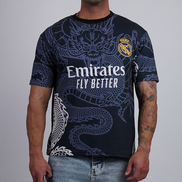 تیشرت یقه گرد رئال مادرید کد 171195