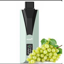 پاد یکبارمصرف بابل مون 35000 پاف انگور سبز | green grape -35k