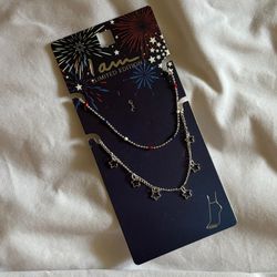 پابند زنانه استیل مدل ستاره