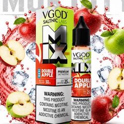 سالت قسطی ویگاد دو سیب یخ | VGOD Mix Series Double Apple Ice سالت میکس دوسیب یخ کمپانی ویگاد در اسموک سیتی