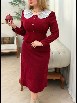 ست کت دامن وارداتی قلبی 3658