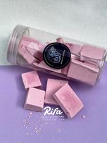 بستنی خشک انجمادی پفکی طعم توت فرنگی