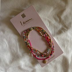 پک 4عددی دستبند رنگی آویز خورشید