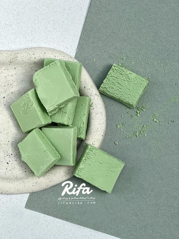 بستنی خشک انجمادی پفکی طعم طالبی