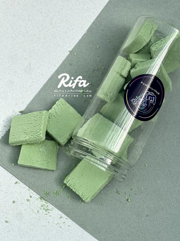 بستنی خشک انجمادی پفکی طعم طالبی