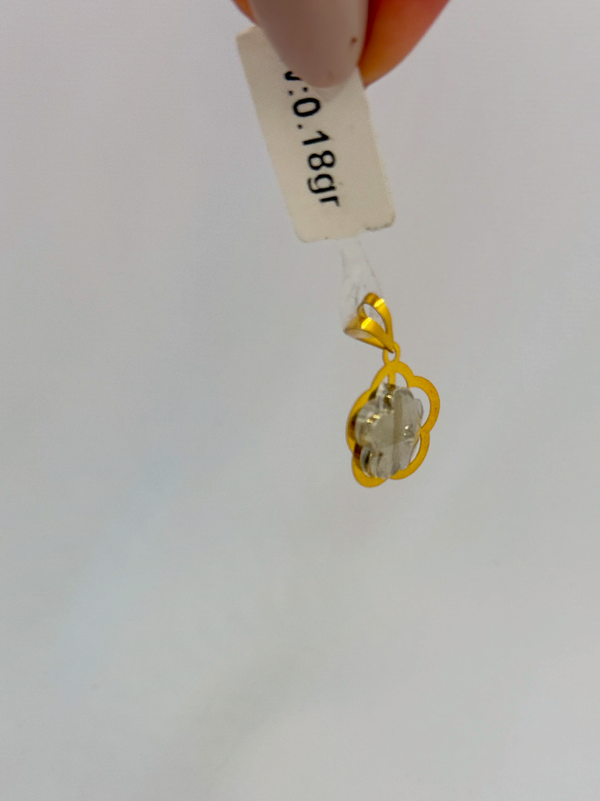 پلاک سواروسکی گل