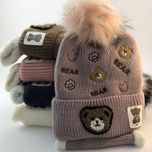 کلاه و شال گردنی فول خرسی