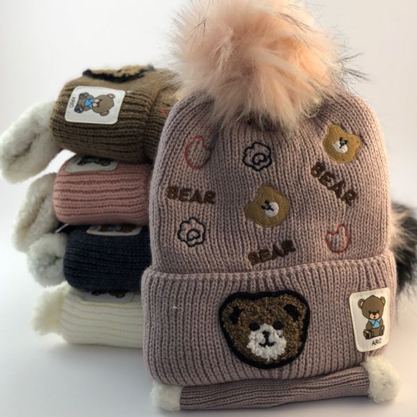 کلاه و شال گردنی فول خرسی