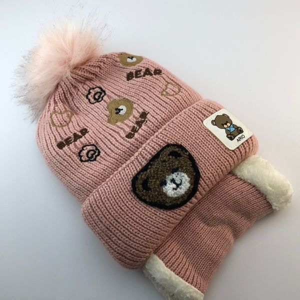 کلاه و شال گردنی فول خرسی