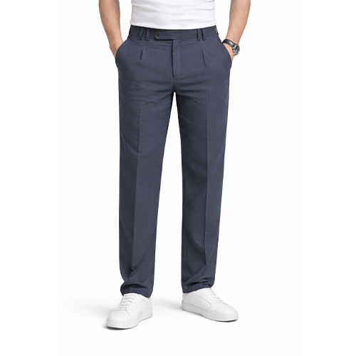 شلوار پارچه ای ریلکس پشت کش zara