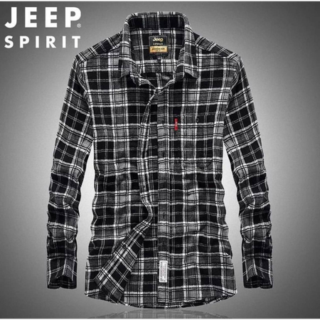 پیراهن پشمی ضخیم مارک جیپ