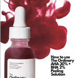 سرم پیلینگ اوردینری  The Ordinary AHA 30% + BHA 2% Peeling Solution