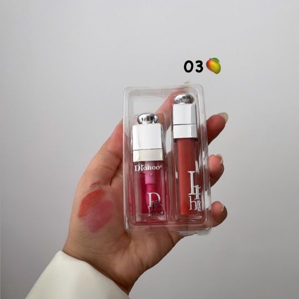 پک رژ لب مایع و لیپ اویل دوپ دیور (Drohoo)🍋