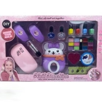 ست استمپر ناخن همراه با دستگاه UV و لوازم آرایشی