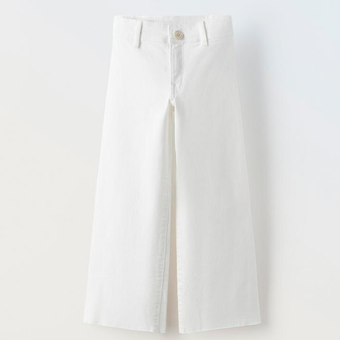 شلوار جین واید لگ زارا