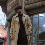 ترنچ کت کرم برند Londen fog