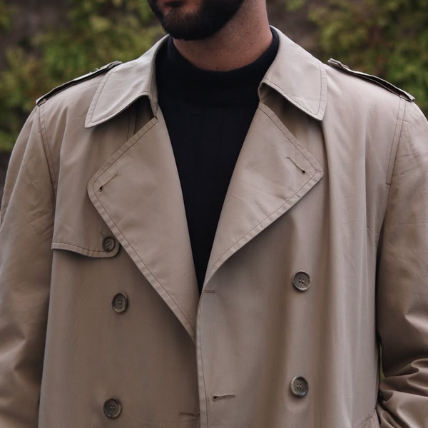 ترنچ کت کرم برند Londen fog