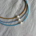 گردنبند تک مروارید🐚