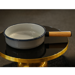 تابه تکدسته لعابی سایز 20کیفیت درجه یک طوسی