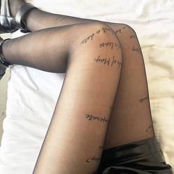 جوراب شلواری طرحدار0090
