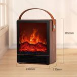 بخاری برقی طرح شومینه