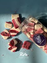 بستنی خشک انجمادی پفکی طعم وانیل شاتوت