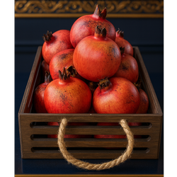 میوه مصنوعی انار درجه یک وارداتی (سنگین و باکیفیت)