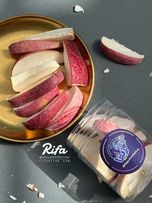 میوه خشک انجمادی پفکی سیب قرمز