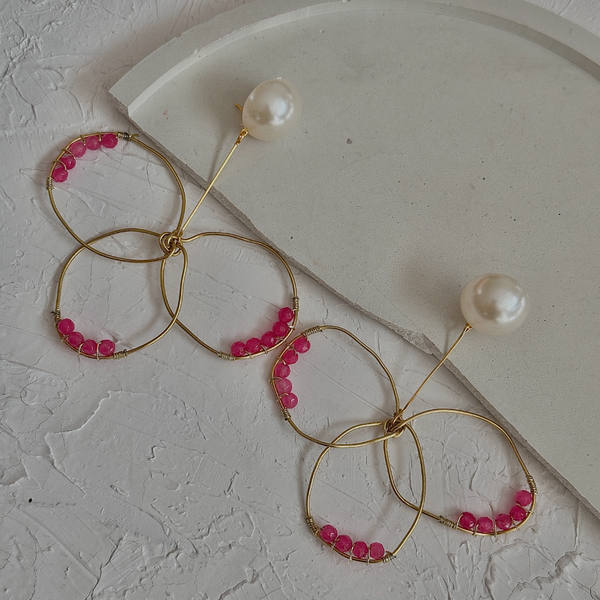 گوشواره گل 8