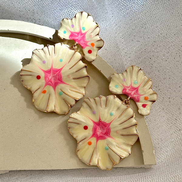 گوشواره مینا کاری 3