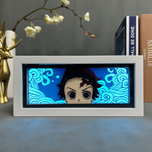 تابلو لایت باکس انیمه ای تانجیرو دمون اسلیر | Tanjiro-Demon Slayer Anime Light Box
