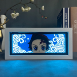 تابلو لایت باکس انیمه ای تانجیرو دمون اسلیر | Tanjiro-Demon Slayer Anime Light Box
