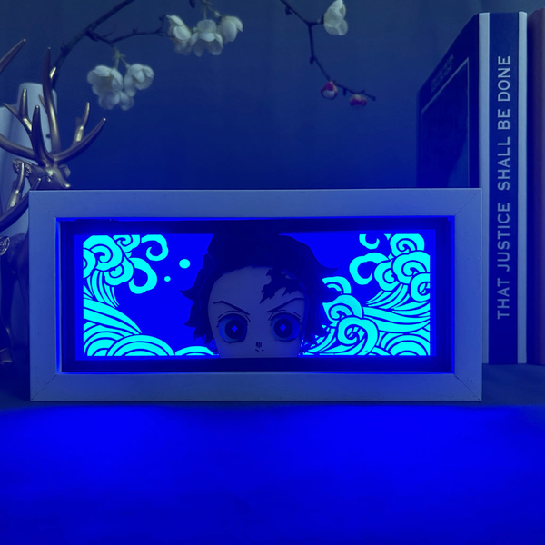 تابلو لایت باکس انیمه ای تانجیرو دمون اسلیر | Tanjiro-Demon Slayer Anime Light Box