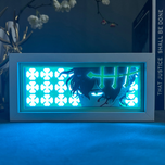 تابلو لایت باکس انیمه ای یونو بلک کلاور | Yuno Anime Light Box black clover