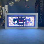 تابلو لایت باکس انیمه ای گنگار پوکمون | Gengar Anime Light Box Pokémon