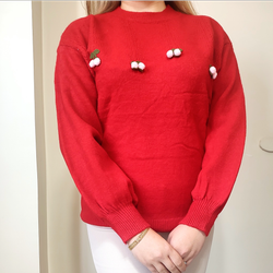 پلیور بافت آلبالو