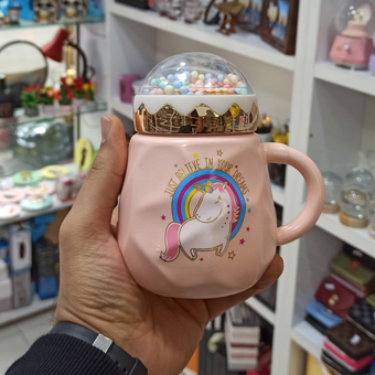 ماگ یونیکورن فانتزی آبنباتی