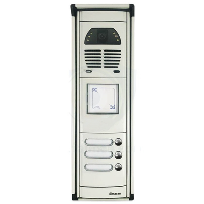 پنل کارت خوان تصویری رنگی 3 واحدی فوژان (سیماران)