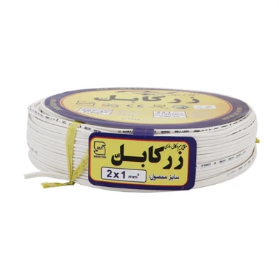 سیم برق نایلون 2 در 1 زرکابل آلبا