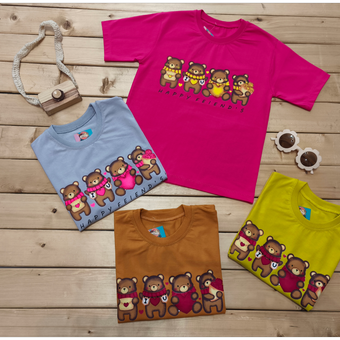 تیشرت چهارخرس 11814