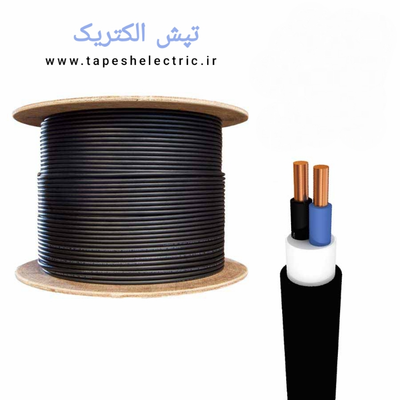 کابل برق مفتولی 2 در 6 زرکابل آلبا