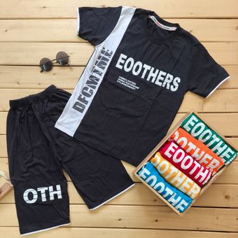 تیشرت شلوارک نواری11071